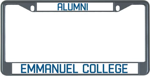 Emmanuel Alumni Metal License Plate Frame in Alumni - ONLINE ONLY
