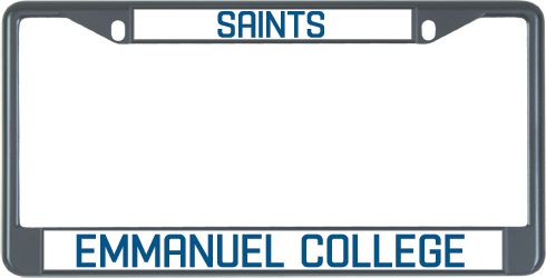 Emmanuel Metal License Plate Frame in Mascot - ONLINE ONLY