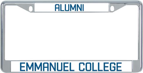 Emmanuel Alumni Metal License Plate Frame in Alumni - ONLINE ONLY