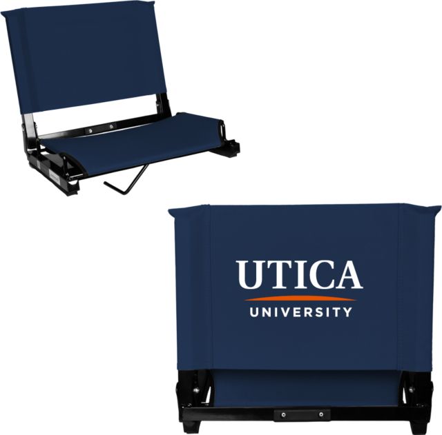 Utica Stadium Chair Utica University - Insitutional Mark - ONLINE ONLY