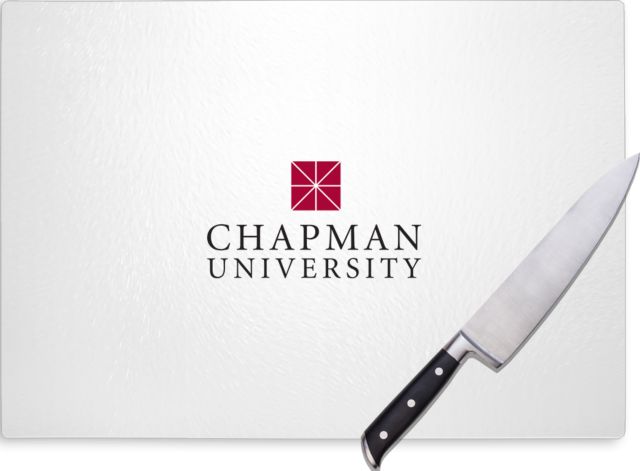 Chapman Cutting Board Chapman University - Institutional Mark Vertical - ONLINE ONLY