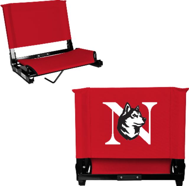 Northeastern Stadium Chair Northeastern Monogram King Husky Lock Up - ONLINE ONLY