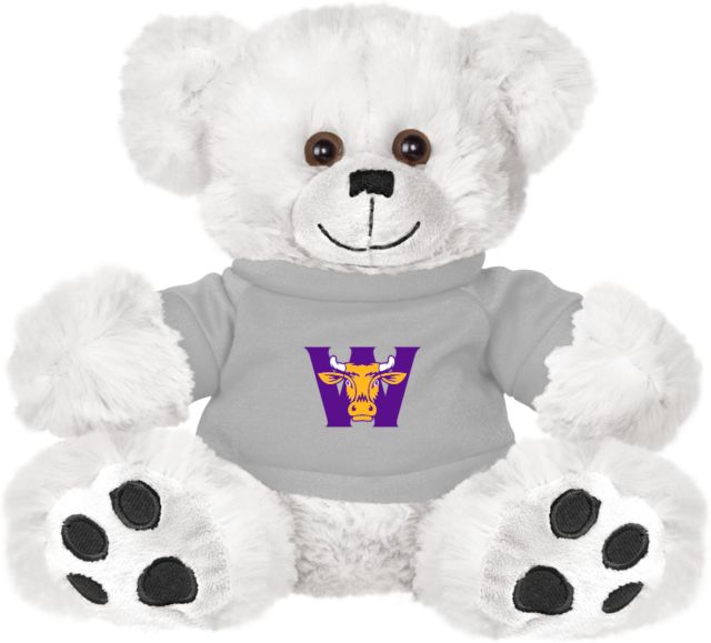 Williams College Plush Big Paw 8 1/2 inch Bear w/Shirt W Ephelia Head - ONLINE ONLY