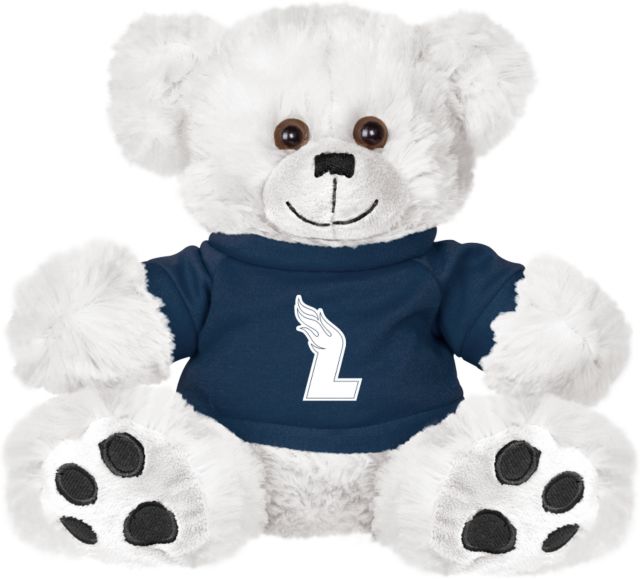 Lee University Plush Big Paw 8 1/2 inch Bear w/Navy Shirt Primary Mark - ONLINE ONLY