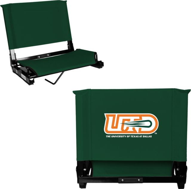 UT Dallas Stadium Chair UTD - UTD with School Name Athletic Mark - ONLINE ONLY