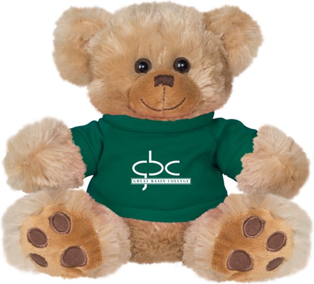 Great Basin Plush Big Paw 8 1/2 inch Bear w/Shirt Primary Logo - ONLINE ONLY