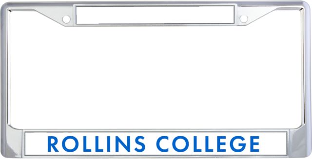 Rollins Metal License Plate Frame in Rollins Est. - ONLINE ONLY