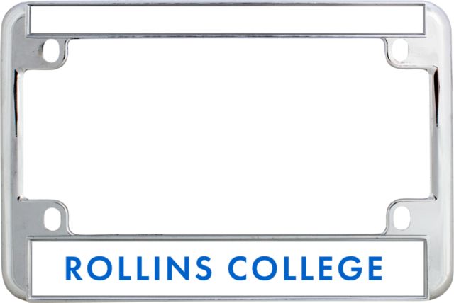 Rollins Metal Motorcycle License Plate Frame in Rollins Est. - ONLINE ONLY