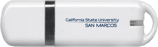 Cal State San Marcos USB Pen Drive 4G California State University San Marcos Word Mark - ONLINE ONLY