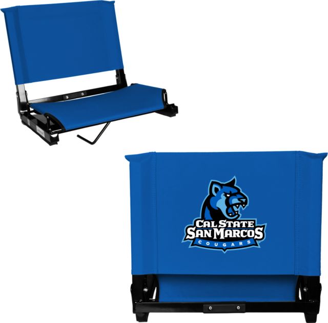 Cal State San Marcos Stadium Chair Primary Logo - ONLINE ONLY