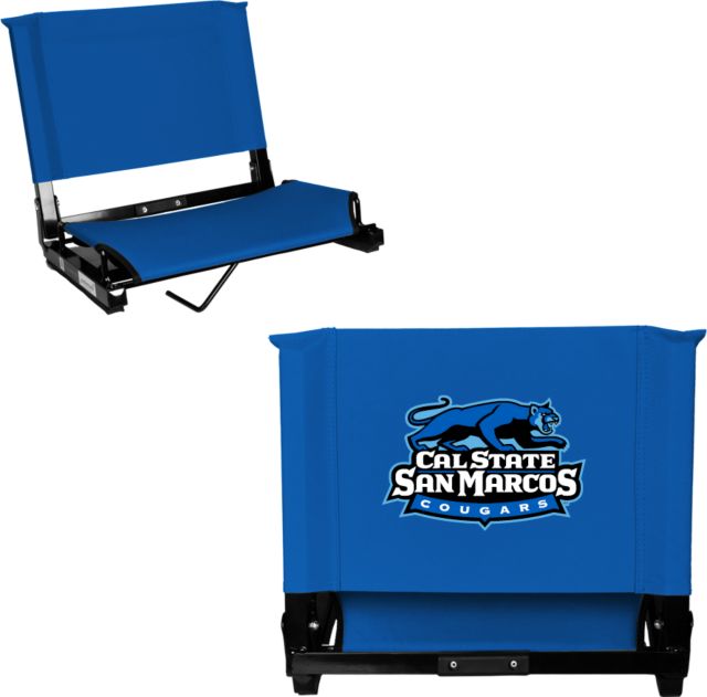 Cal State San Marcos Stadium Chair Secondary Logo - ONLINE ONLY