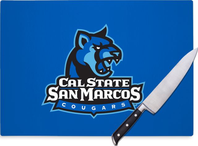 Cal State San Marcos Cutting Board Primary Logo - ONLINE ONLY