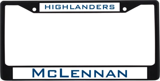 McLennan Metal License Plate Frame in Highlanders - ONLINE ONLY