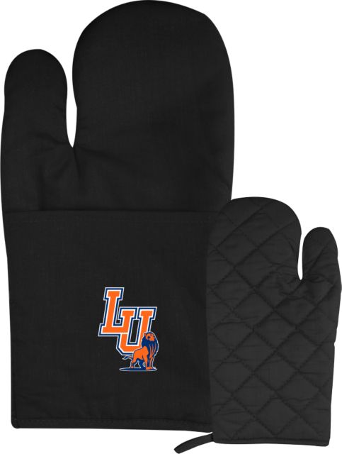 Langston Quilted Canvas Oven Mitt LU Lion Mark - ONLINE ONLY