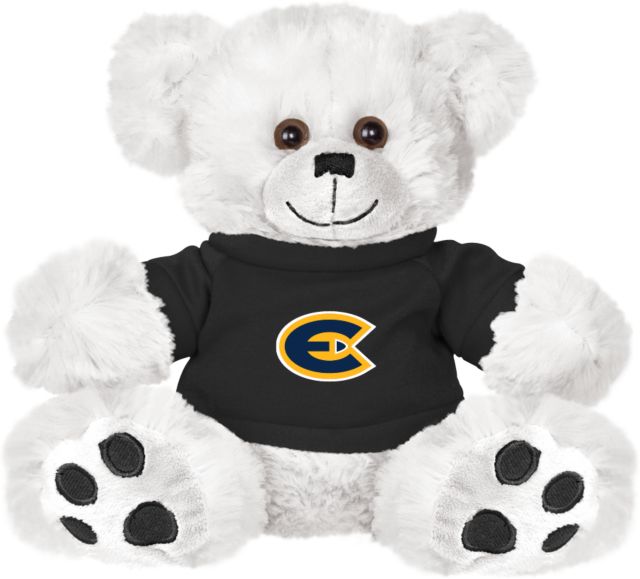 Eau Claire Plush Big Paw 8 1/2 inch Bear w/Black Shirt Primary Athletic Mark - ONLINE ONLY