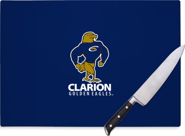 PennWest Clarion Cutting Board Clarion Secondary Athletic Mark - ONLINE ONLY