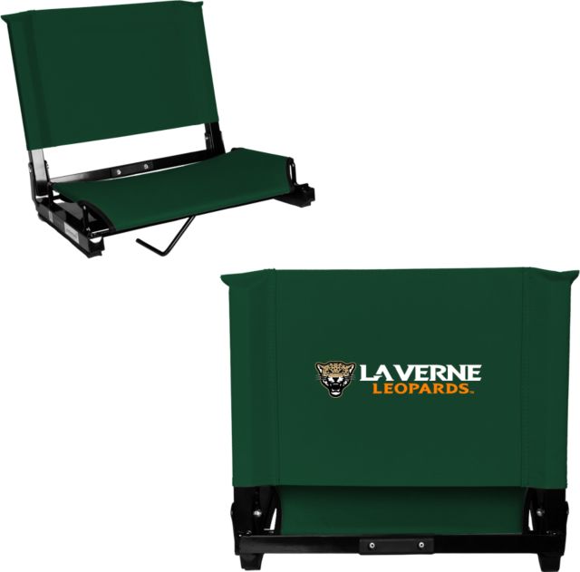 LaVerne Stadium Chair University of La Verne Leopards with Mascot Flat