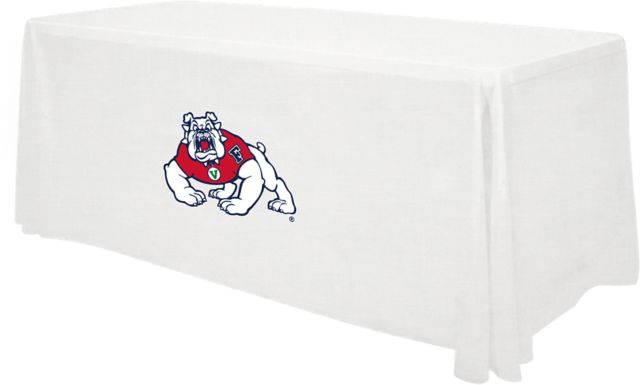 Fresno State 6 foot Table Throw Fresno State Primary Mark - ONLINE ONLY
