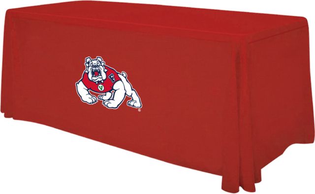 Fresno State 6 foot Table Throw Fresno State Primary Mark - ONLINE ONLY