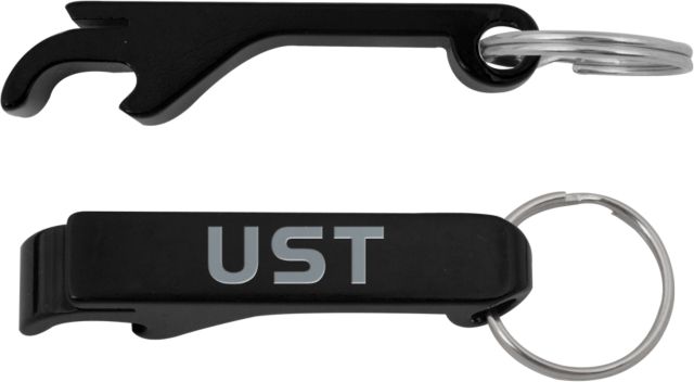 St. Thomas Aluminum Bottle Opener UST Engraved - ONLINE ONLY