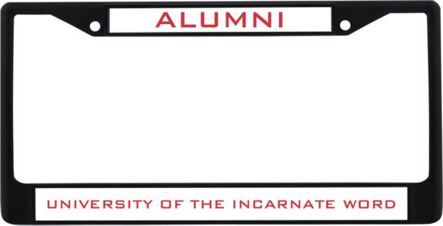 Incarnate Word Alumni Metal License Plate Frame in Alumni - ONLINE ONLY