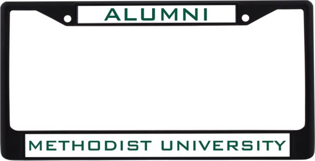 Methodist Alumni Metal License Plate Frame in Alumni - ONLINE ONLY