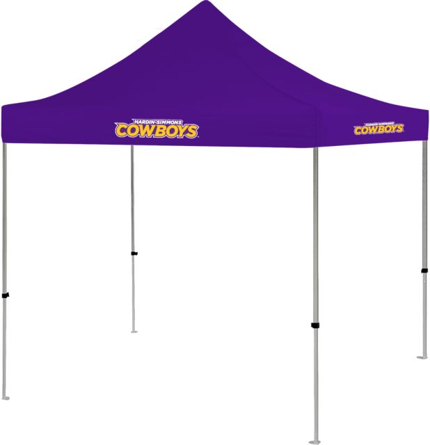 Hardin Simmons 9 ft x 9 ft Tent Hardin-Simmons Cowboys - ONLINE ONLY