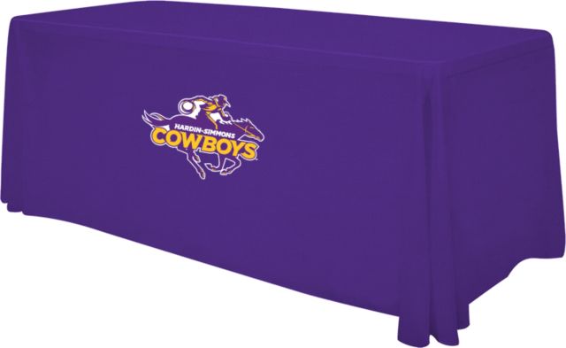 Hardin Simmons 6 foot Table Throw - ONLINE ONLY