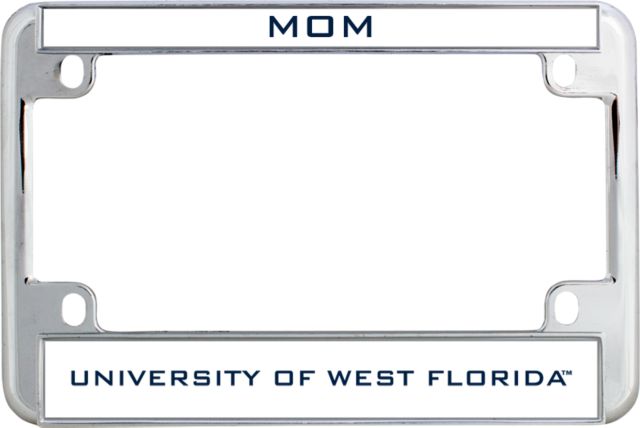 West Florida Metal Motorcycle License Plate Frame in Mom - ONLINE ONLY