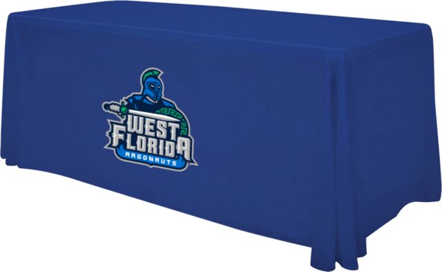 West Florida 6 foot Table Throw West Florida Argonauts - ONLINE ONLY