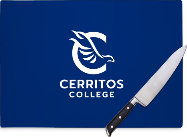 Cerritos College Cutting Board Cerritos College Stacked - ONLINE ONLY