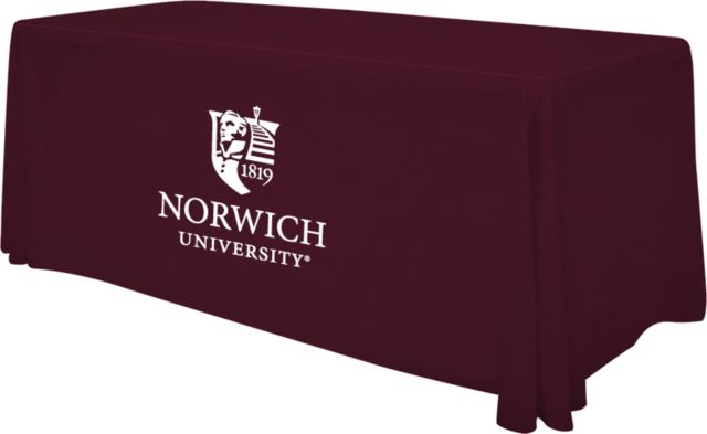 Norwich 6 foot Table Throw University Mark - ONLINE ONLY