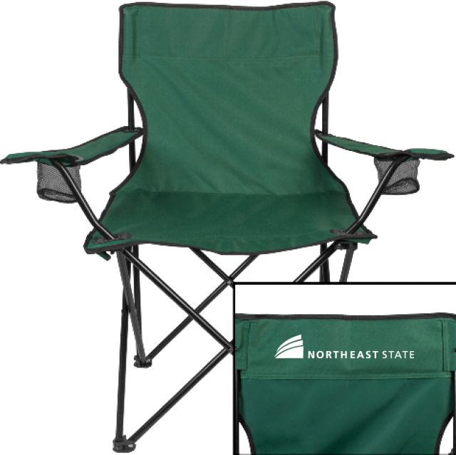 Northeast State Deluxe Green Captains Chair Northeast State with Icon Flat - ONLINE ONLY