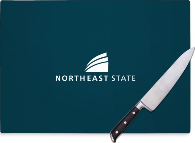 Northeast State Cutting Board Northeast State with Icon Stacked - ONLINE ONLY