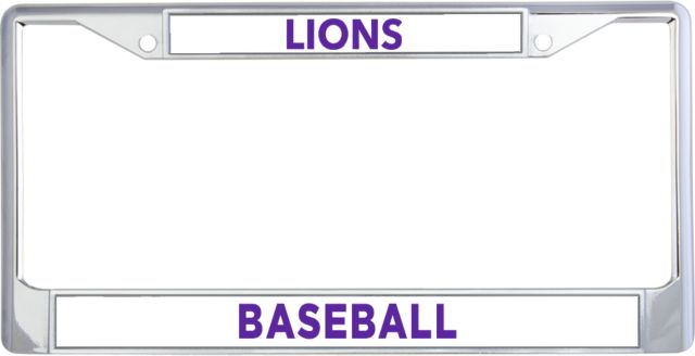 Emerson Metal License Plate Frame in Lions - ONLINE ONLY