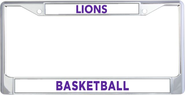 Emerson Metal License Plate Frame in Lions - ONLINE ONLY