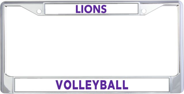 Emerson Metal License Plate Frame in Lions - ONLINE ONLY