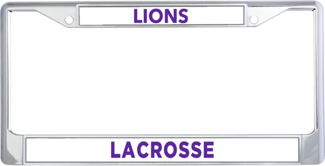 Emerson Metal License Plate Frame in Lions - ONLINE ONLY