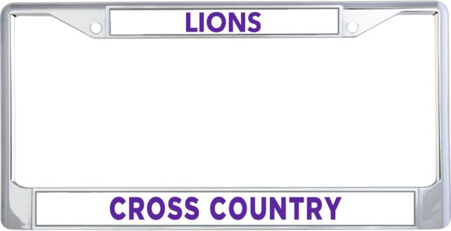Emerson Metal License Plate Frame in Lions - ONLINE ONLY