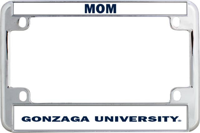 Gonzaga Metal Motorcycle License Plate Frame in Gonzaga University - ONLINE ONLY