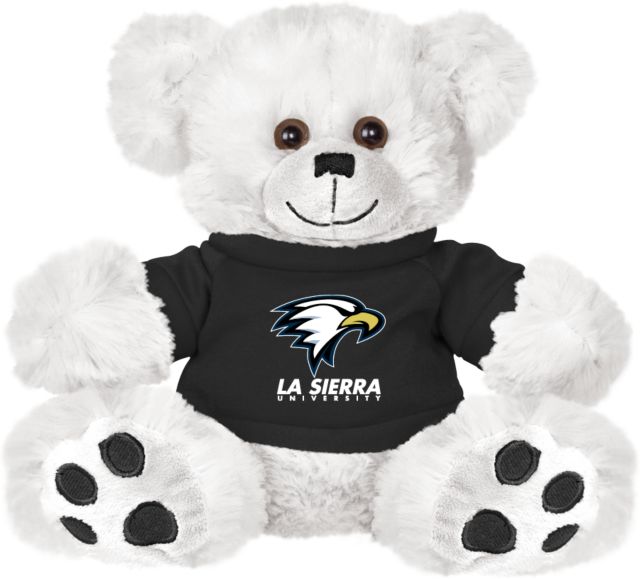 La Sierra Plush Big Paw 8 1/2 inch Bear w/ Shirt Primary Mark - ONLINE ONLY