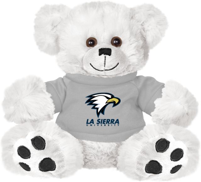 La Sierra Plush Big Paw 8 1/2 inch Bear w/ Shirt Primary Mark - ONLINE ONLY