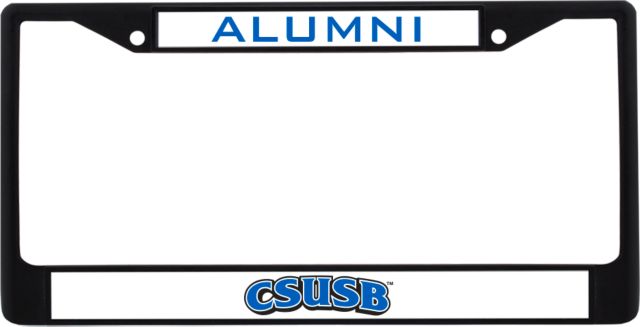Cal State San Bernardino Alumni Metal License Plate Frame in Alumni - ONLINE ONLY
