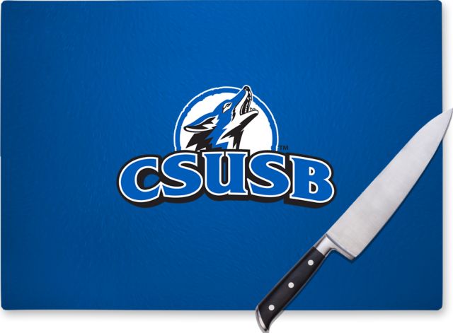 Cal State San Bernardino Cutting Board Primary Logo - ONLINE ONLY
