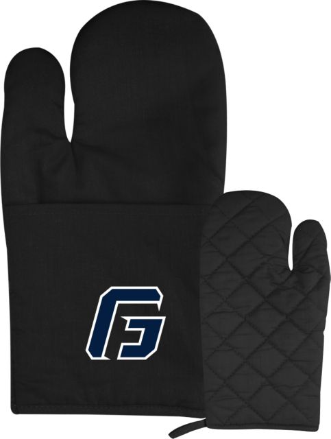 George Fox Quilted Canvas Oven Mitt G - ONLINE ONLY