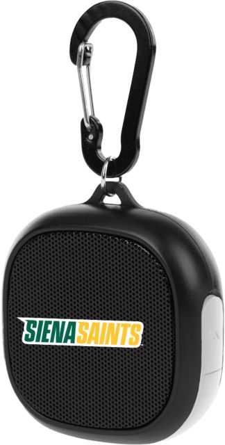 Siena Waterproof Speaker w/ Carabiner Siena Saints Wordmark Flat - ONLINE ONLY
