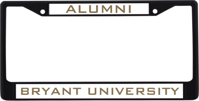 Bryant Alumni Metal License Plate Frame in Alumni - ONLINE ONLY