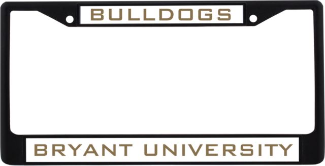 Bryant Metal License Plate Frame in Bulldogs - ONLINE ONLY