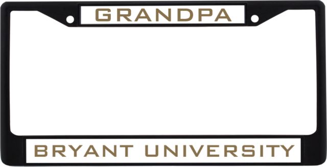 Bryant Metal License Plate Frame in Grandpa - ONLINE ONLY