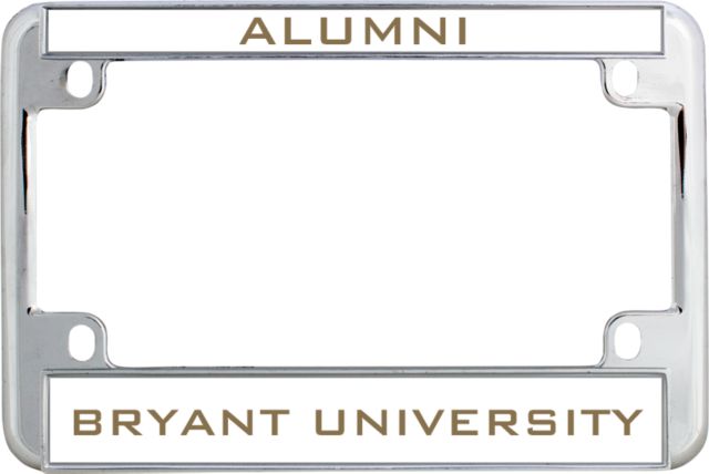 Bryant Metal Motorcycle License Plate Frame in Alumni - ONLINE ONLY